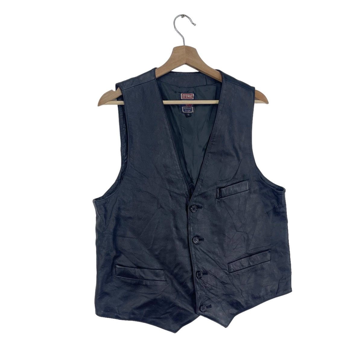 Vintage Vintage EyeWay Vest Leather Size US M / EU 48-50 / 2 - 5 Thumbnail