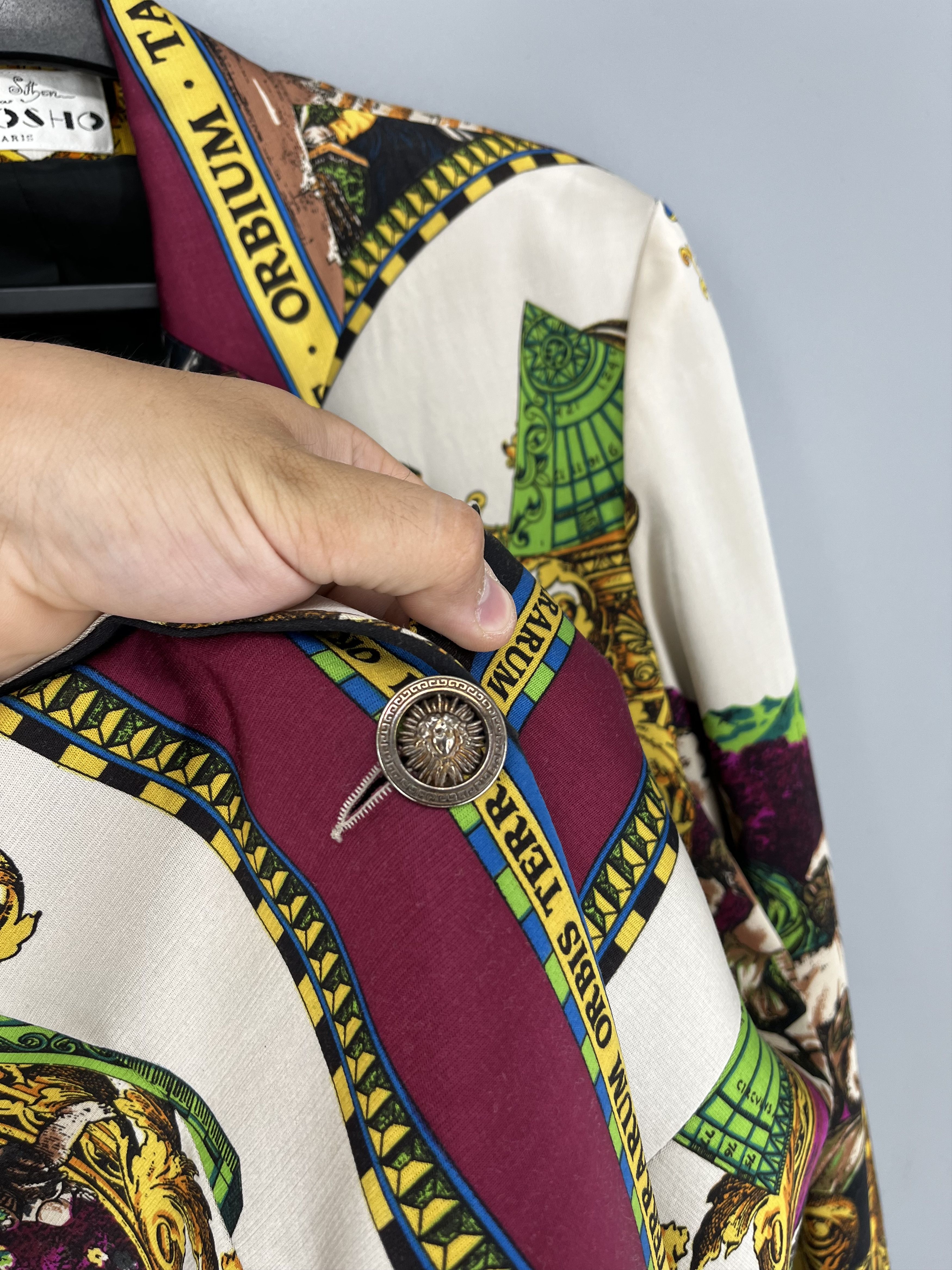 Japanese Brand Vintage Luxaru Jacket Marina Sitbon Kamosho Paris 42 Size M / US 6-8 / IT 42-44 - 10 Thumbnail