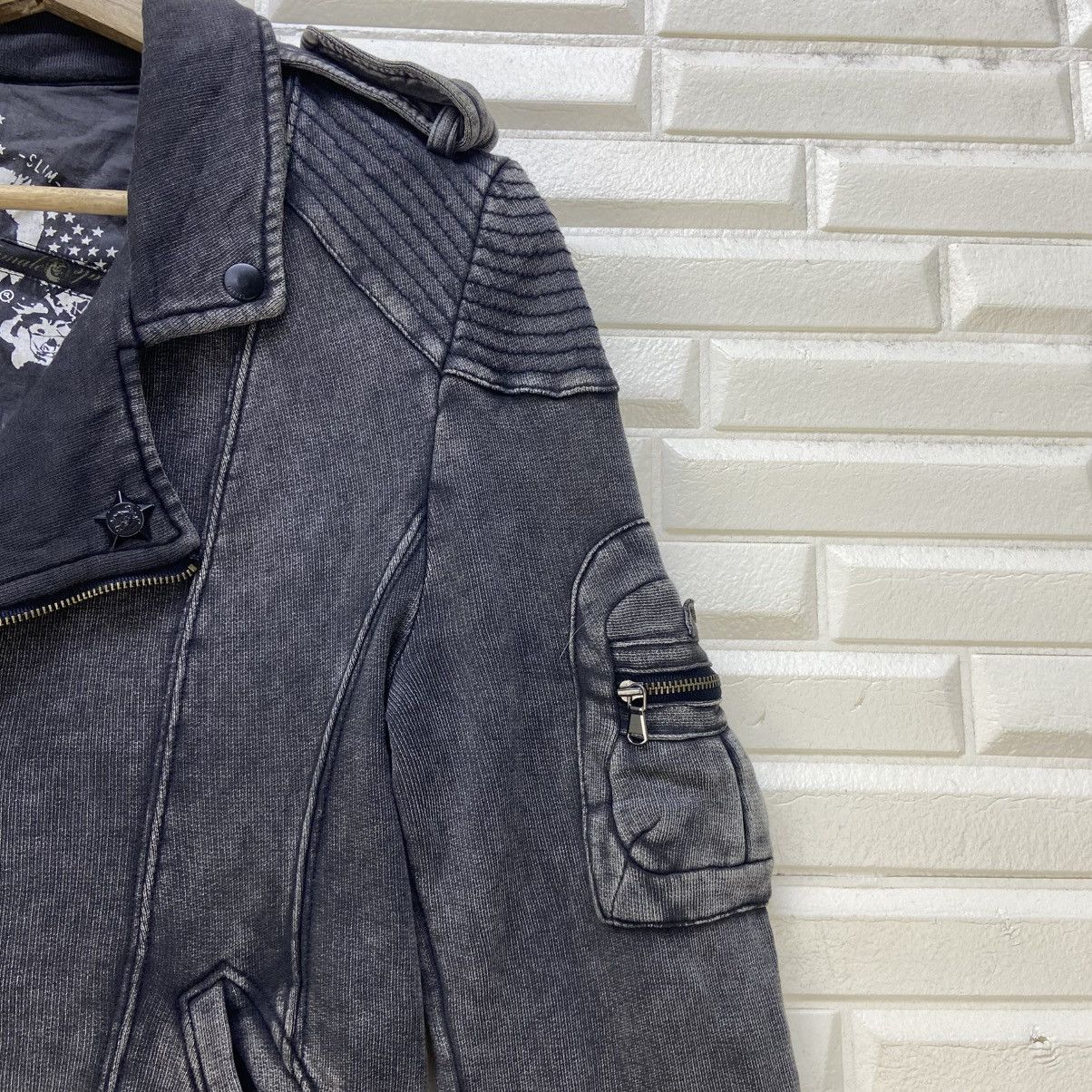 Diesel Diesel Biker Style Jacket Size XS / US 0-2 / IT 36-38 - 7 Thumbnail