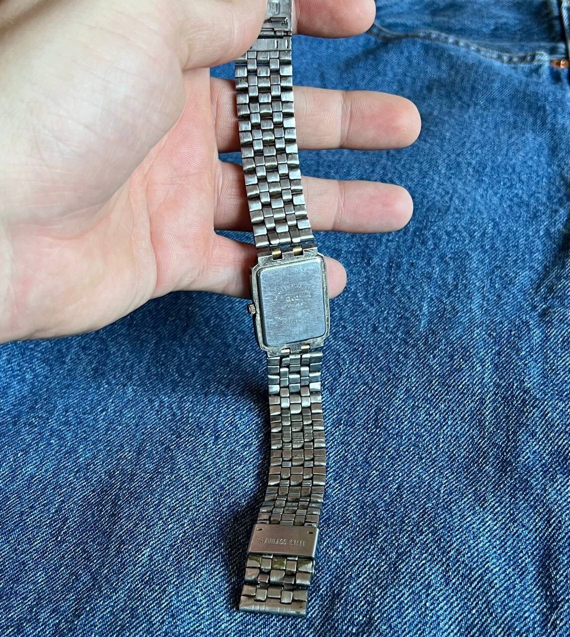 Vintage Japanese style futuristic Watch graphite tank