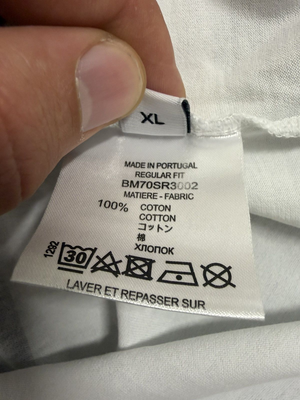 Givenchy Givenchy Rare Back Logo T-Shirt Size US XL / EU 56 / 4 - 8 Thumbnail