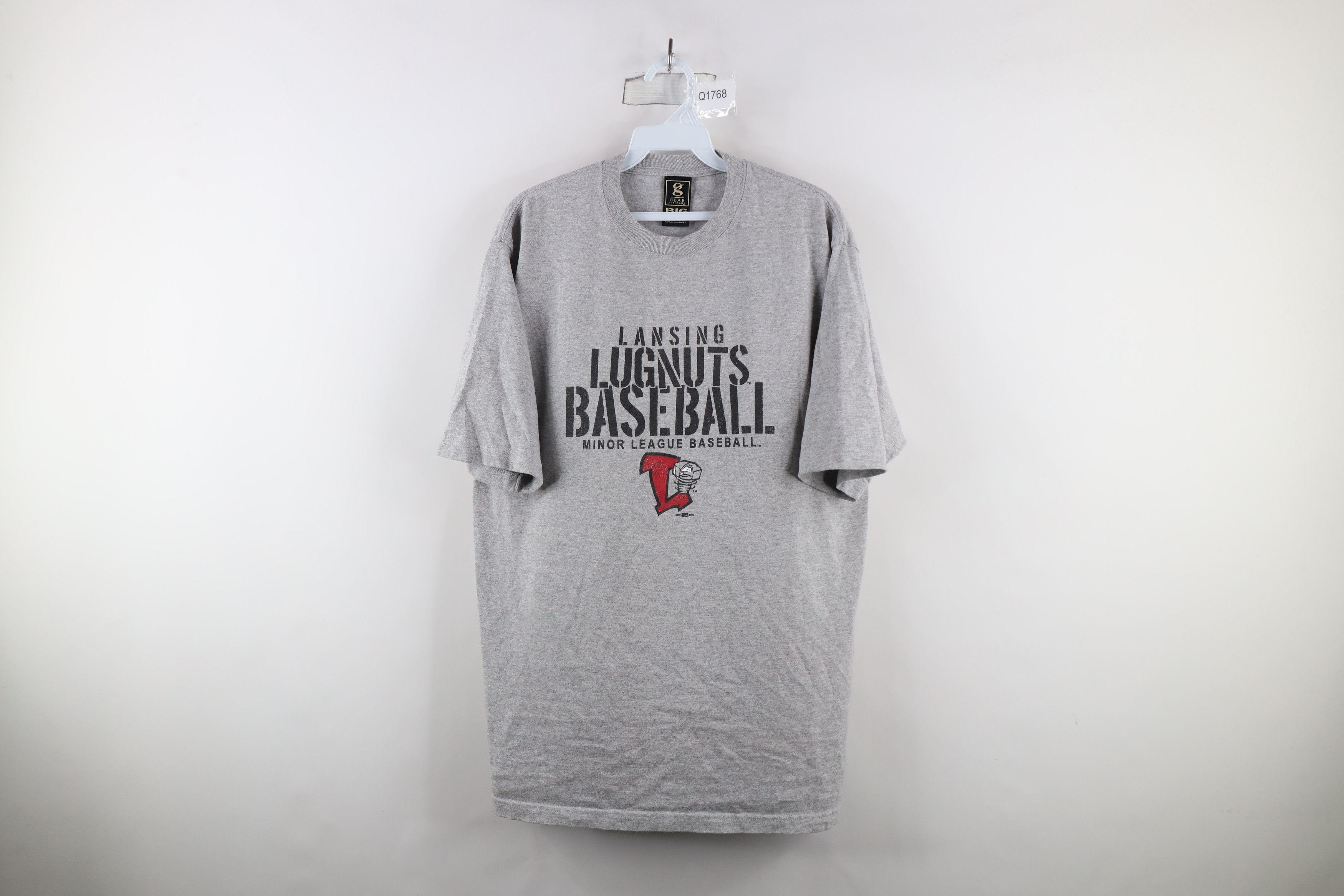 Vintage Vintage League Baseball Lansing Lugnuts Short Sleeve T-Shirt Size US L / EU 52-54 / 3 - 1 Thumbnail