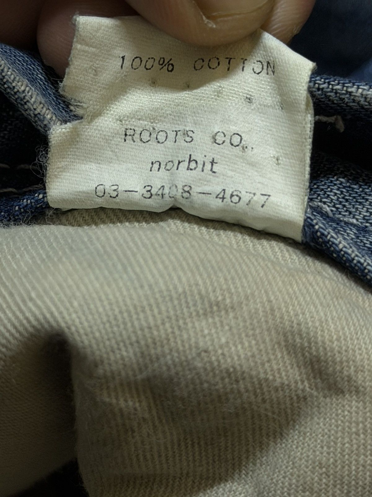 Norbit Vintage 90s Japan Norbit Blue Faded Wash Distressed Wide Leg Size US 31 - 8 Thumbnail
