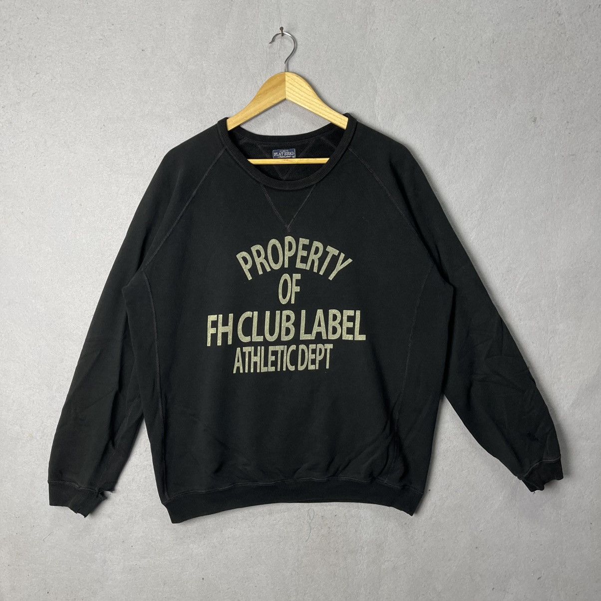 The Flat Head 2000s The Flat Head “Property of FH Club Label” Sweatshirt Size US XL / EU 56 / 4 - 1 Thumbnail