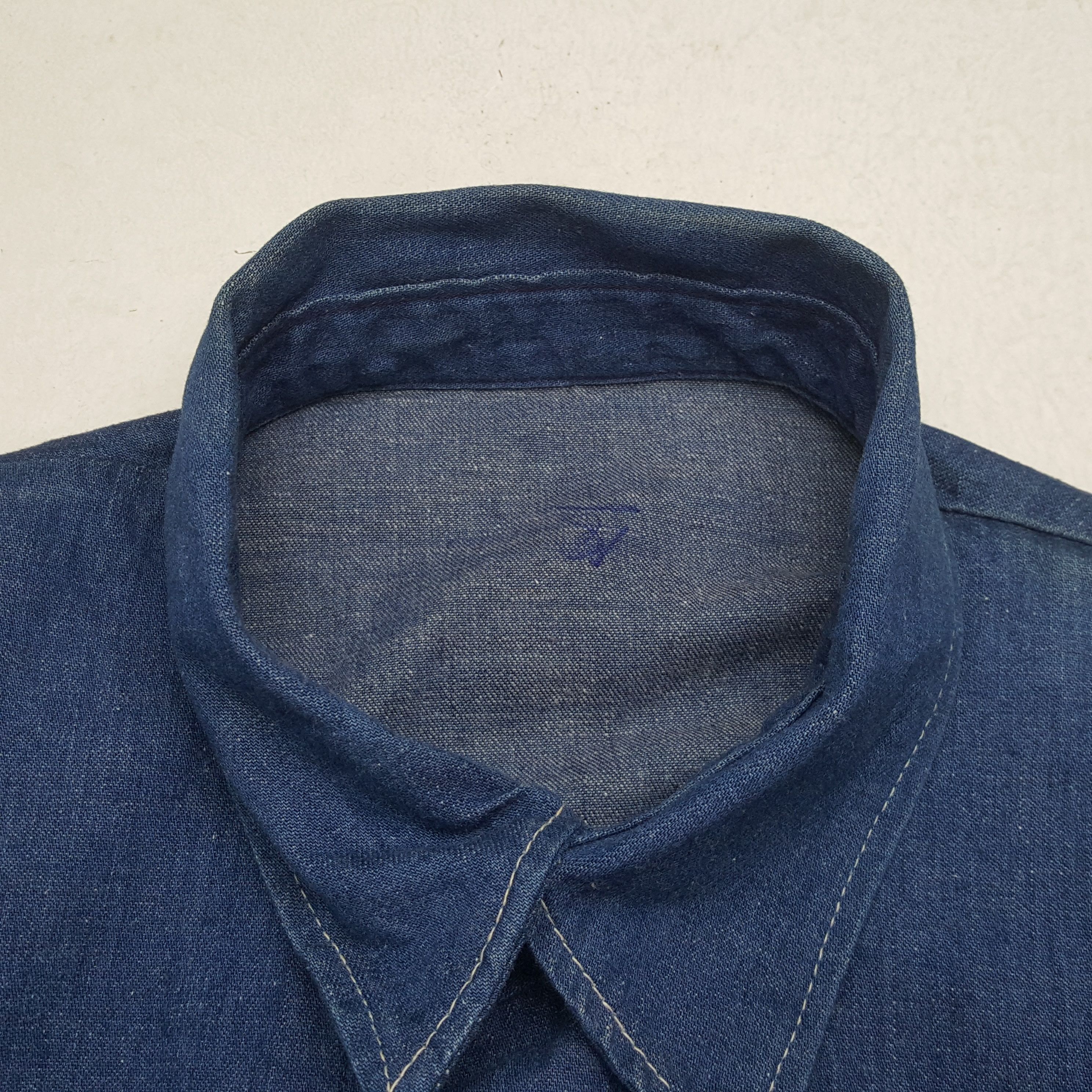 Vintage Streetwear Pocket Design Denim Jacket Style RR9 Size US L / EU 52-54 / 3 - 4 Thumbnail