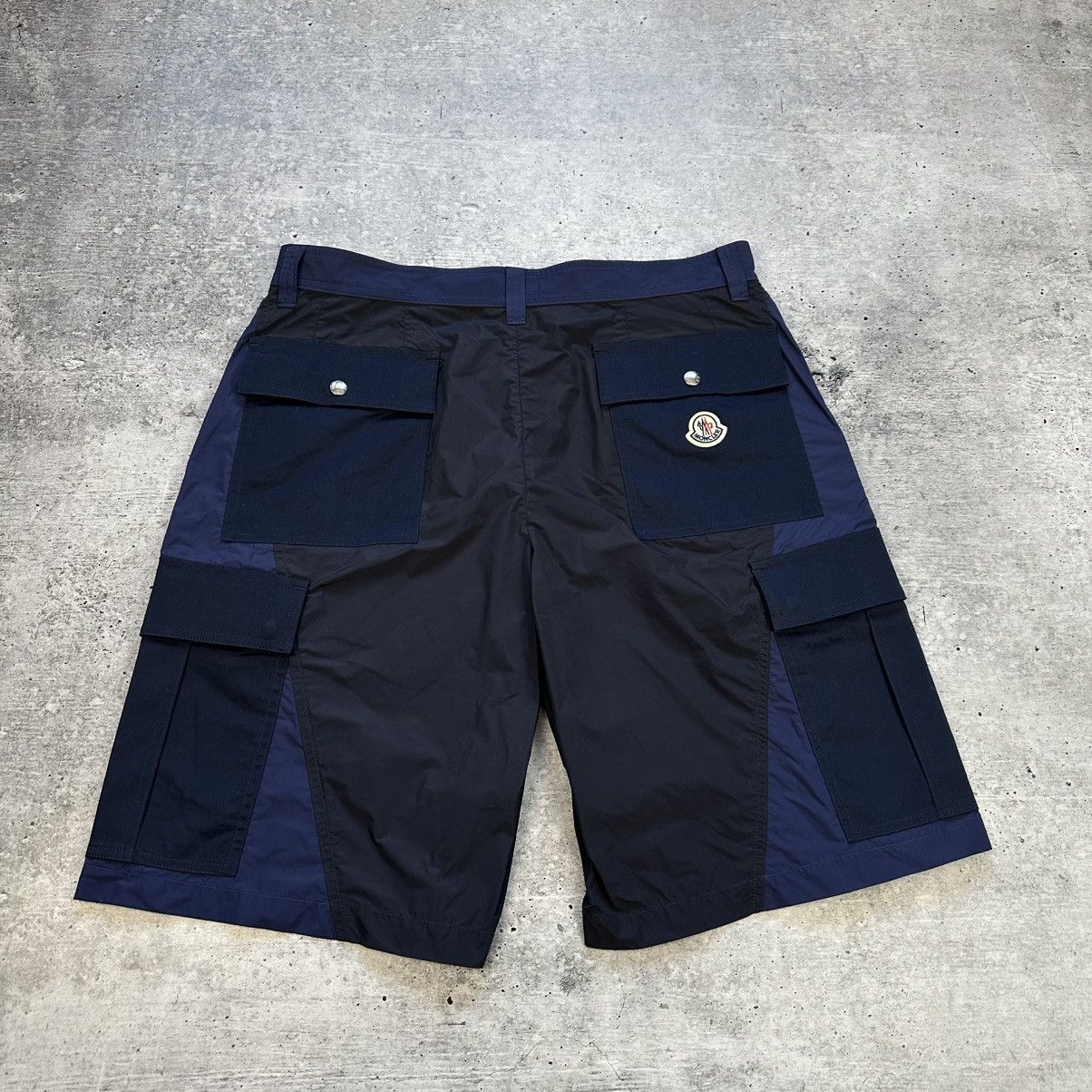 Moncler Moncler Cargo Shorts Navy Blue Men’s Size 50 Size US 32 / EU 48 - 1 Thumbnail