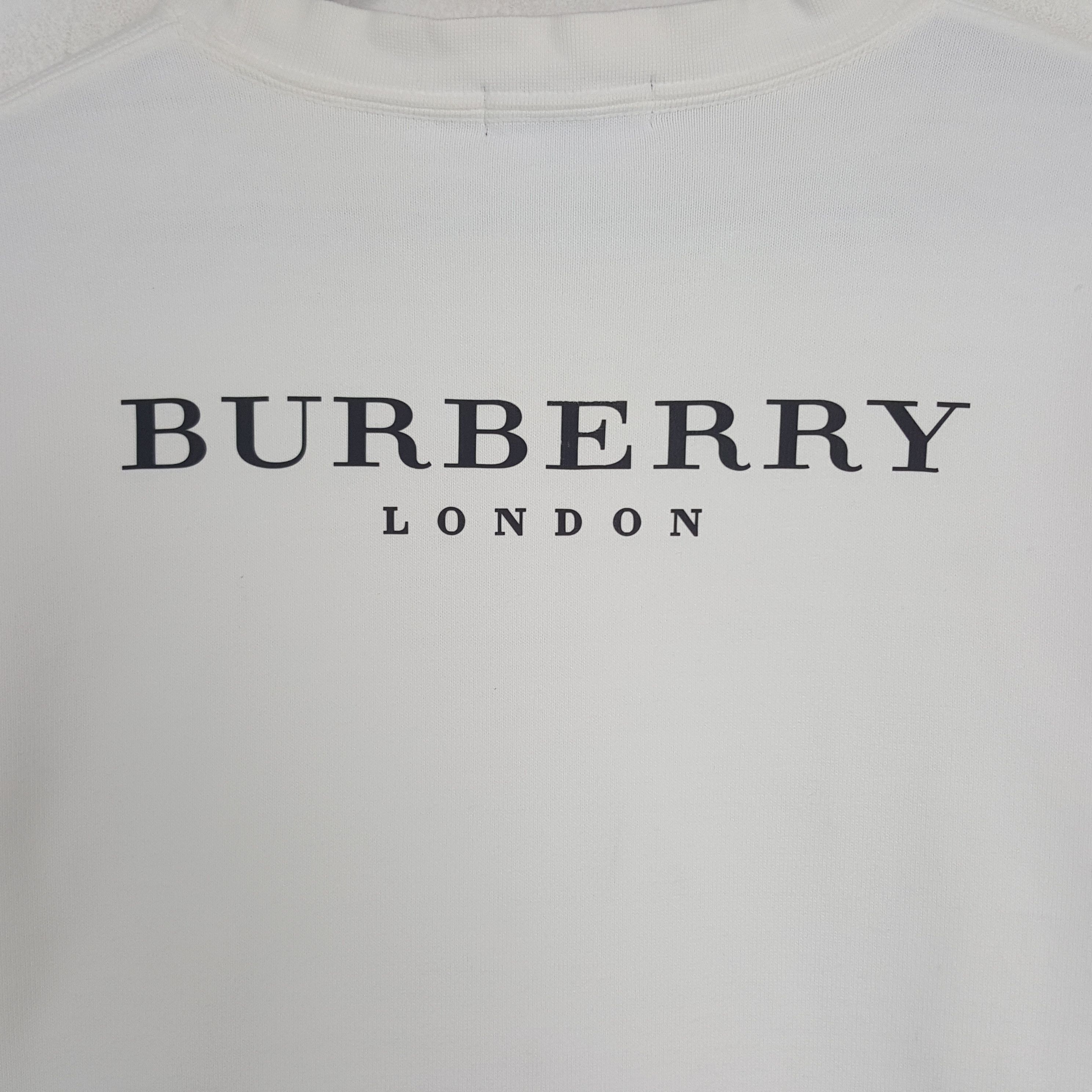 Burberry × Vintage Vintage Burberry London Blue Label Custom Spell Out Tshirt Size L / US 10 / IT 46 - 2 Thumbnail