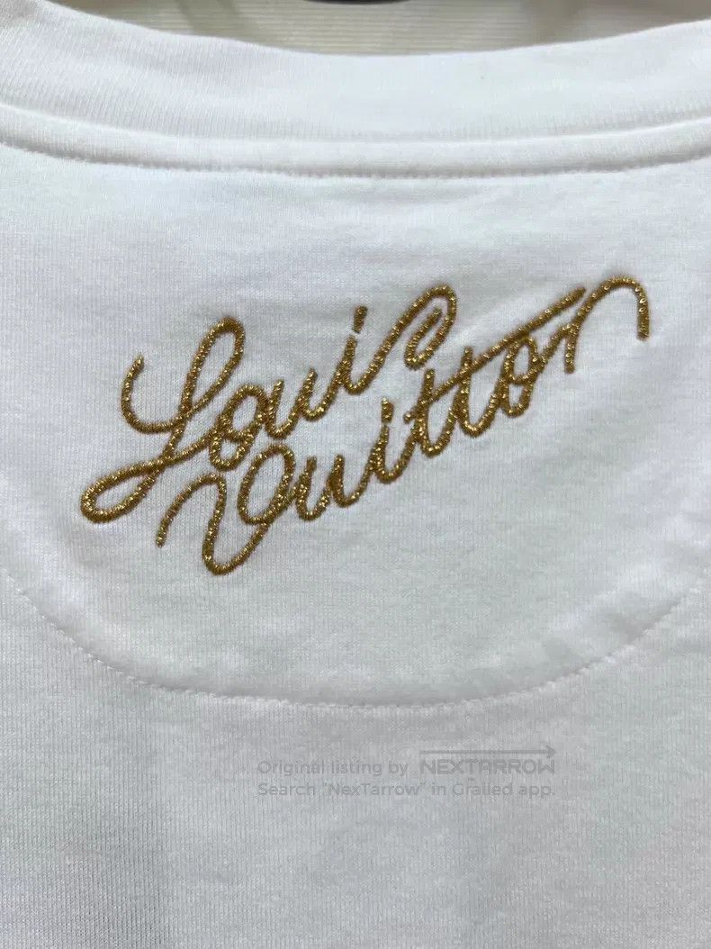 Louis Vuitton Louis Vuitton SS25 Embroidered Crewneck Short Sleeve Size US L / EU 52-54 / 3 - 4 Thumbnail