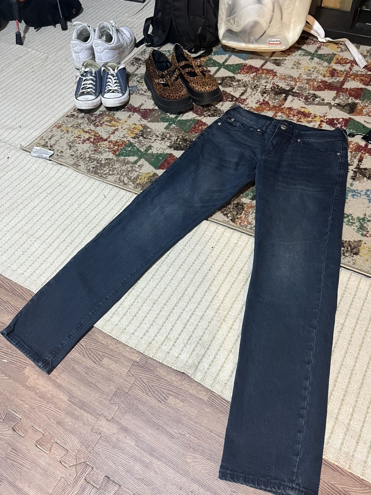 True Religion True Religion Black Jeans Size US 30 / EU 46 - 1 Thumbnail