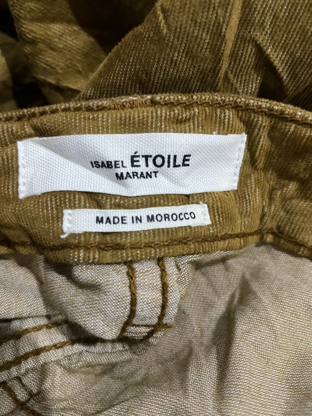 Isabel Marant Etoile Isabel Marant Velvet Corduroy Pants Size US 28 / EU 44 - 19 Thumbnail