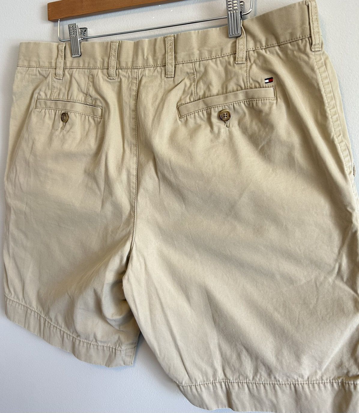 Tommy Hilfiger Tommy Hilfiger Men’s Tan Beige Khaki Summer Shorts - Size 38 Size US 38 / EU 54 - 7 Thumbnail
