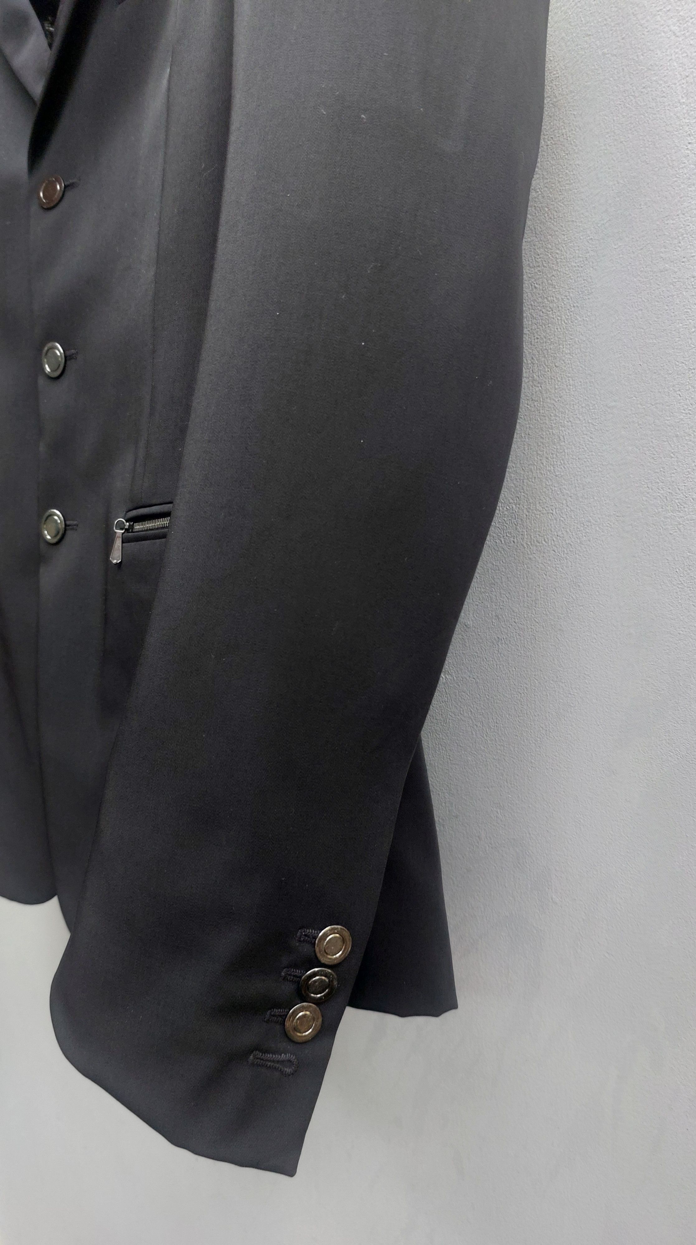 Jean Paul Gaultier Jean Paul Gaultier Notched Lapel Blazer Size 36S - 4 Thumbnail