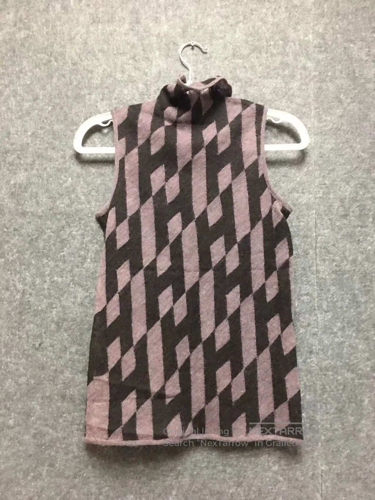 Hermes Hermes Argyle Sleeveless Knit Vest. Size M / US 6-8 / IT 42-44 - 2 Thumbnail
