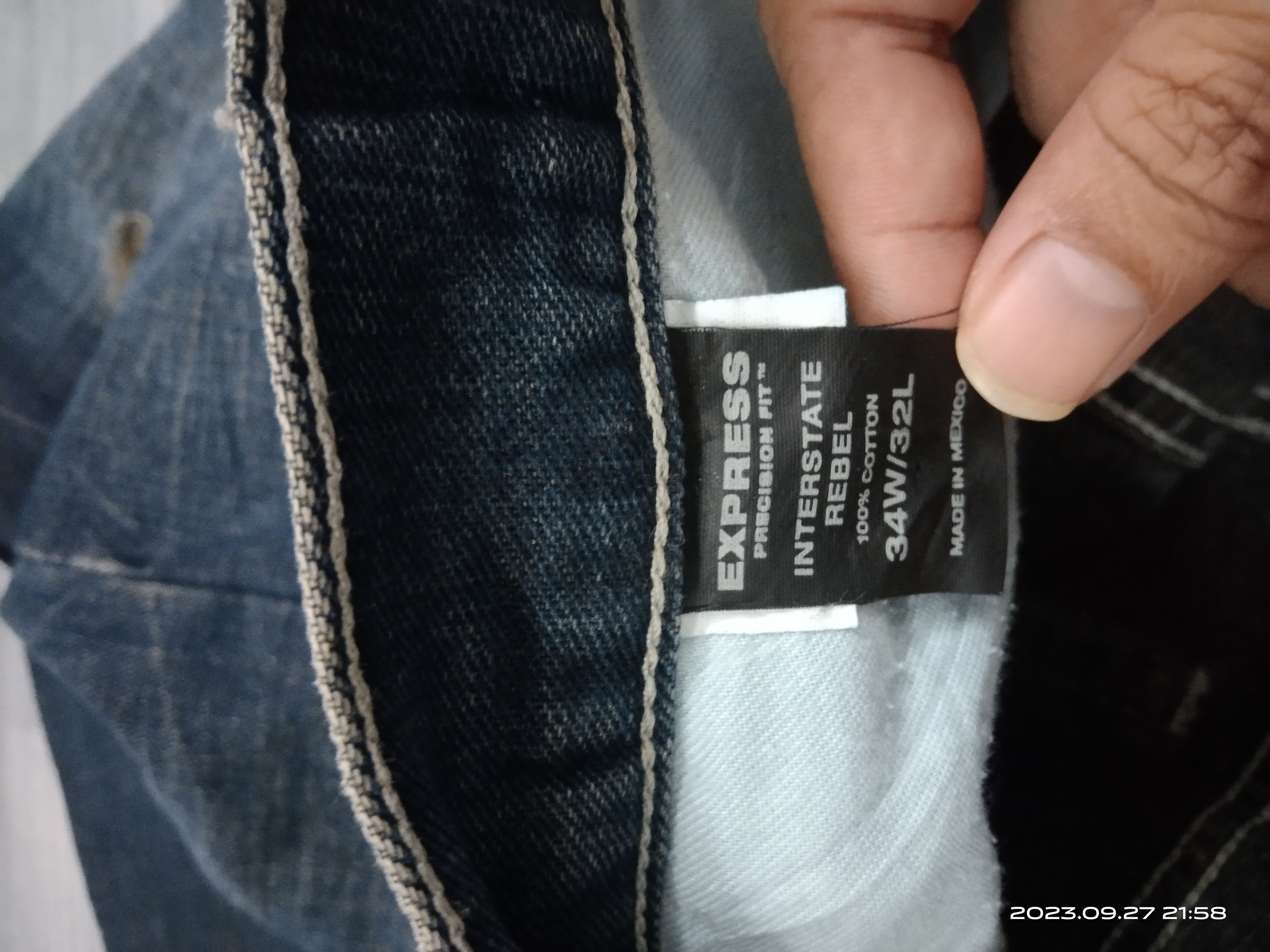 Japanese Brand FLARE SICK RIPED EXPRESS DENIM PANTS Size US 34 / EU 50 - 8 Thumbnail