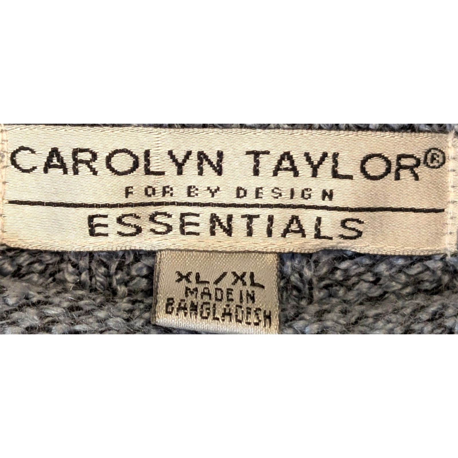 Vintage NWT Kohl's Carolyn Taylor Essentials XL Dusty Plum Womens Long Sleeve Sweater Size XL / US 12-14 / IT 48-50 - 4 Thumbnail