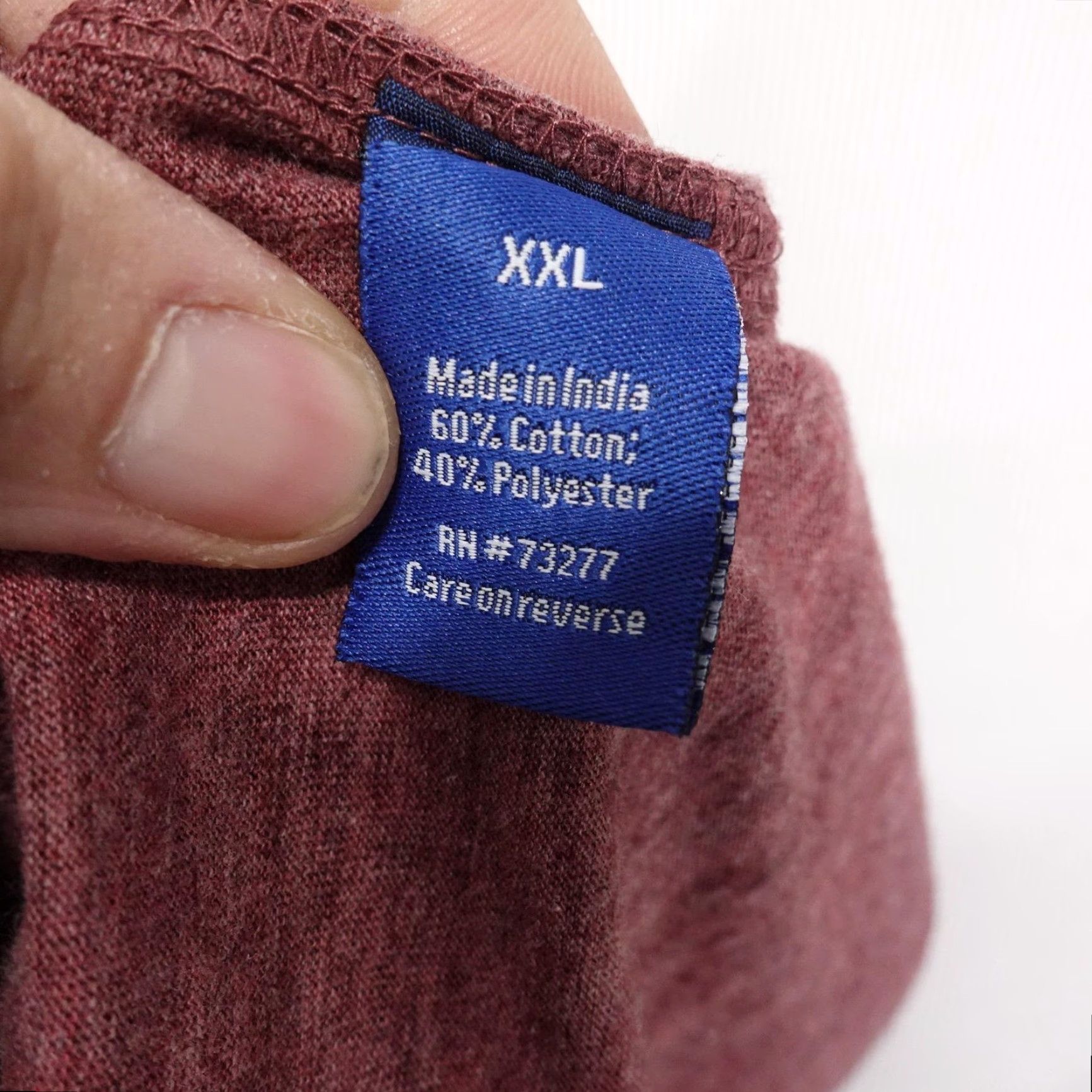 Apt. 9 APT 9 Shirt Mens 2XL Red Textured Knit Short Sleeve Button Front Collared Shirt Size US XXL / EU 58 / 5 - 7 Thumbnail