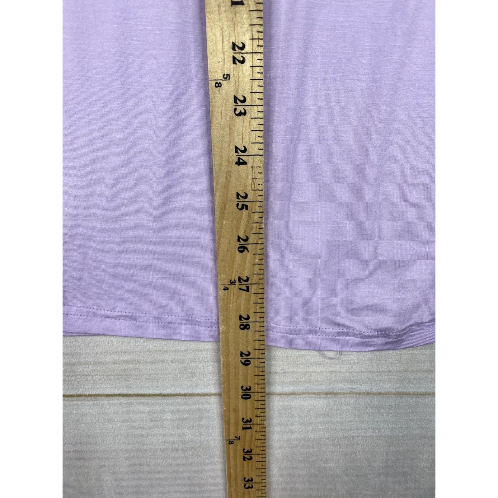 B Sides Matchstick Shirt Womens S Purple Dolman Sleeve Tee Short Sleeve Ruched Sides Stretch Size S / US 4 / IT 40 - 7 Thumbnail