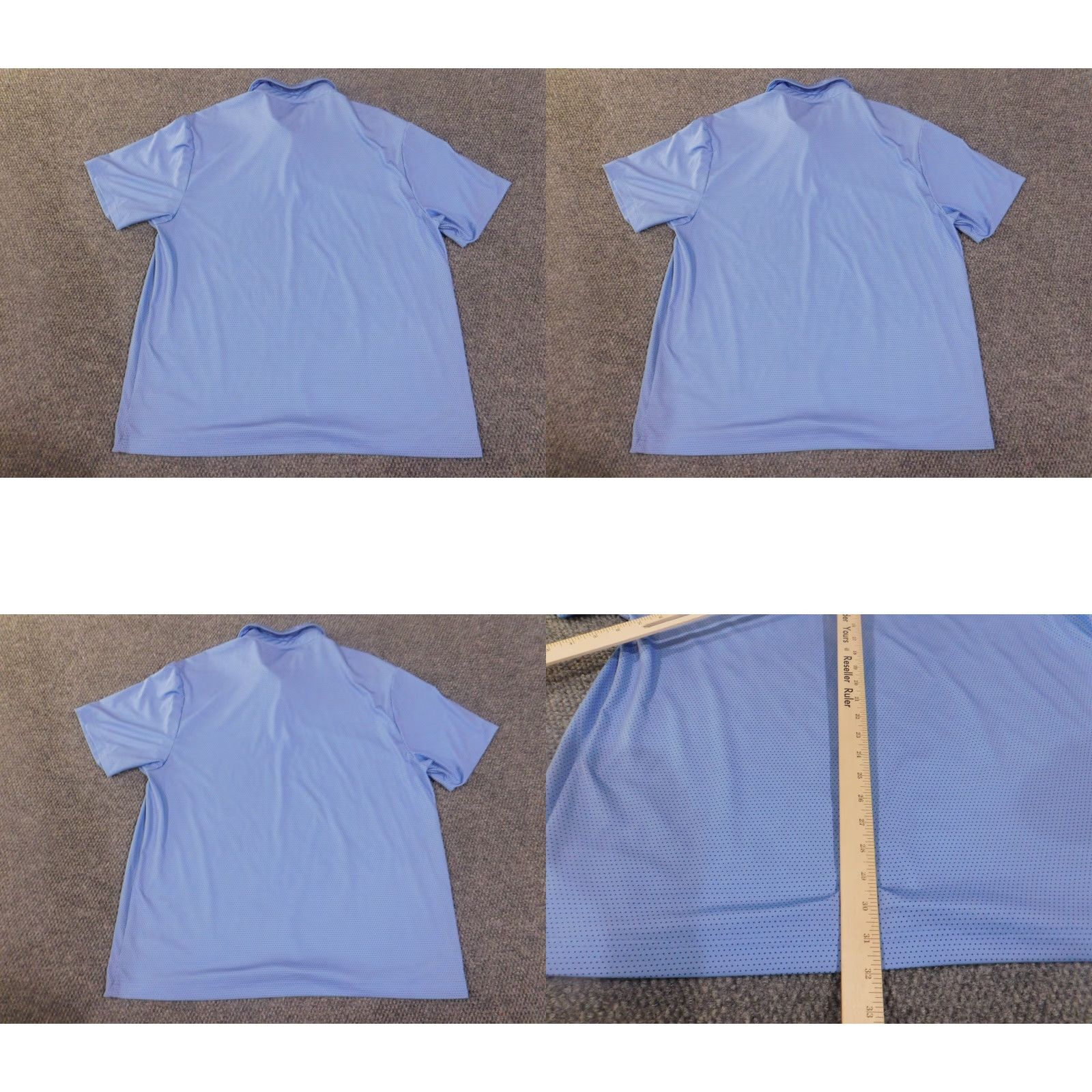 Vintage rorie whalen Polo 2XL Men Golf Short Sleeve Blue Stretch Casual Breathable Logo Button-Down Collar Retro Summer Vintage: No (but keep rules) Size US XXL / EU 58 / 5 - 8 Thumbnail