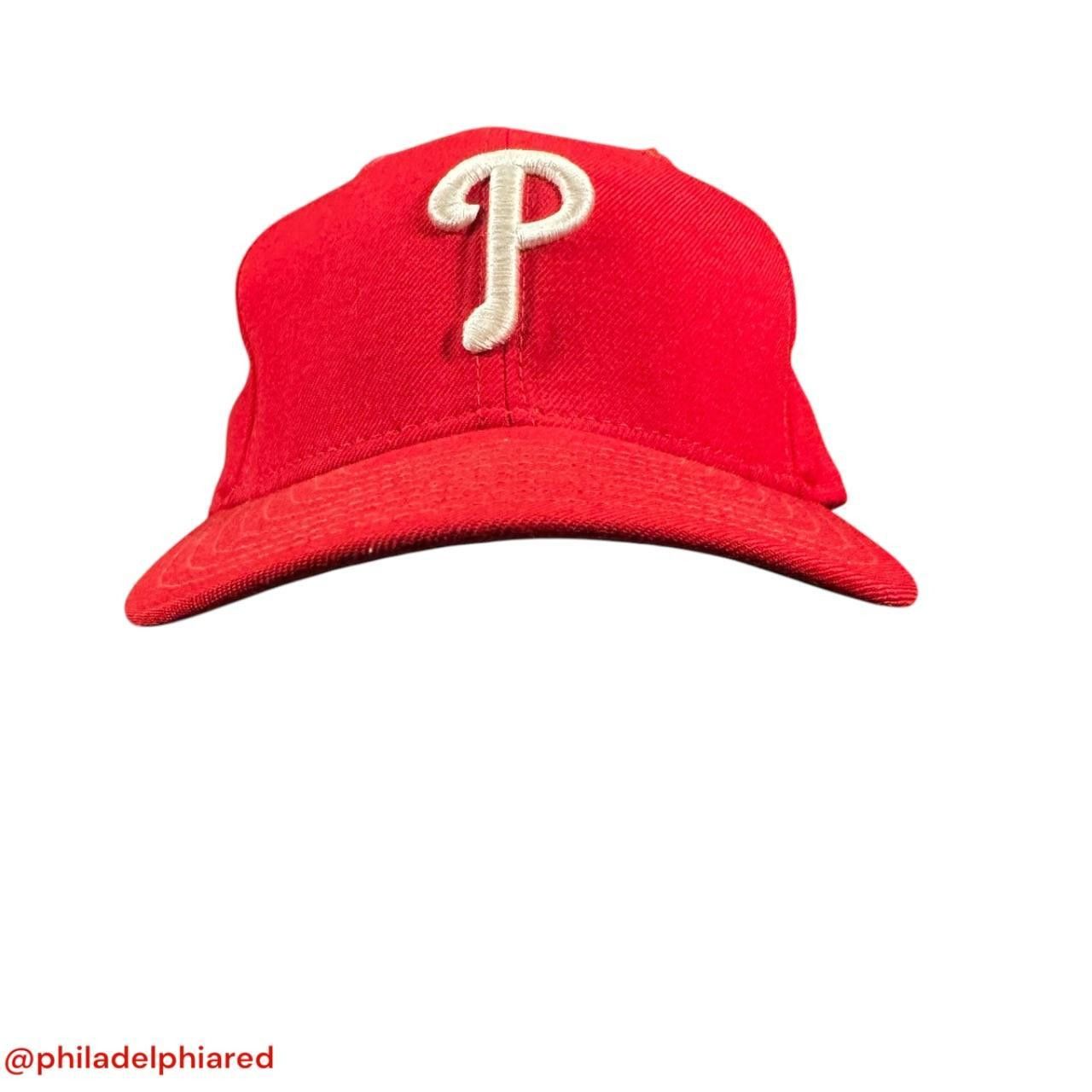 New Era Vintage 1990s Philadelphia Phillies fitted hat 7 3/8 Size ONE SIZE - 1 Thumbnail