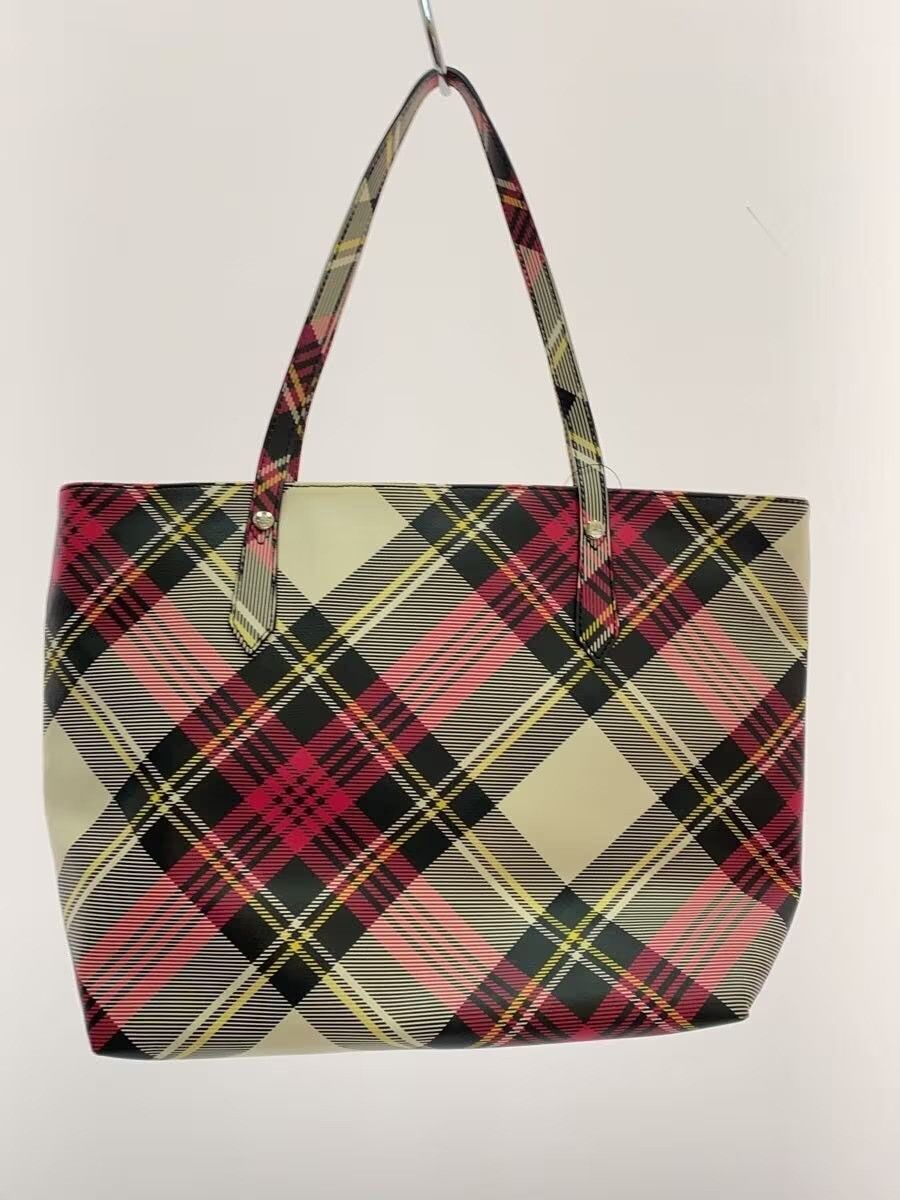 Vivienne Westwood 🐎 Checkered Orb Tote Bag Size ONE SIZE - 3 Thumbnail