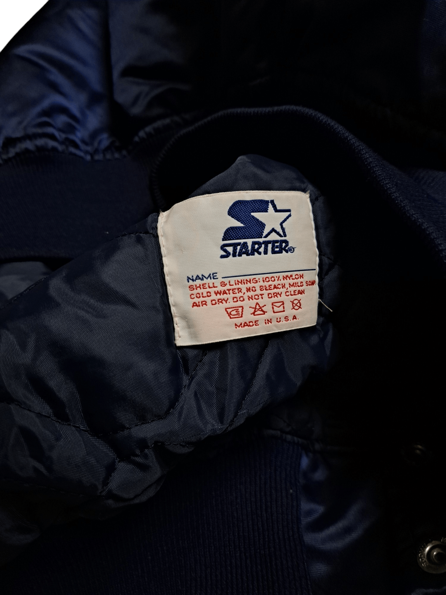 Starter VINTAGE MADE IN USA ERA STARTER PRO LINE CHIAGO BEARS BOMBER JACKET Size US XL / EU 56 / 4 - 5 Thumbnail