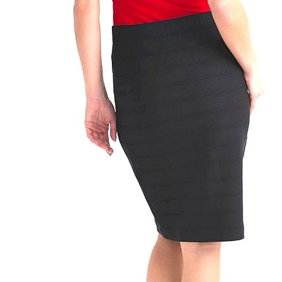 Joseph Ribkoff Essentials Bodycon Pencil Skirt Size 28" / US 6 / IT 42 - 7 Thumbnail