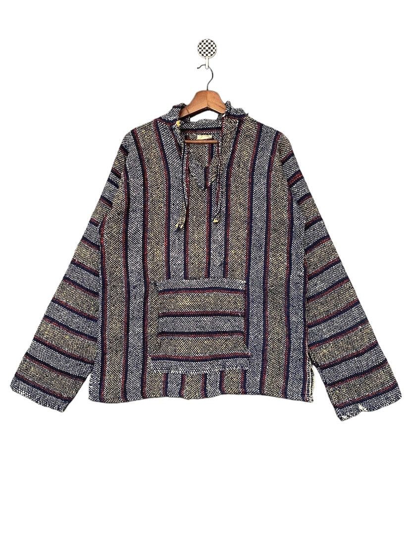 image of Vintage Artesamas Mayo Jacket 1990S in Gray Red Yellow, Men's (Size Large)