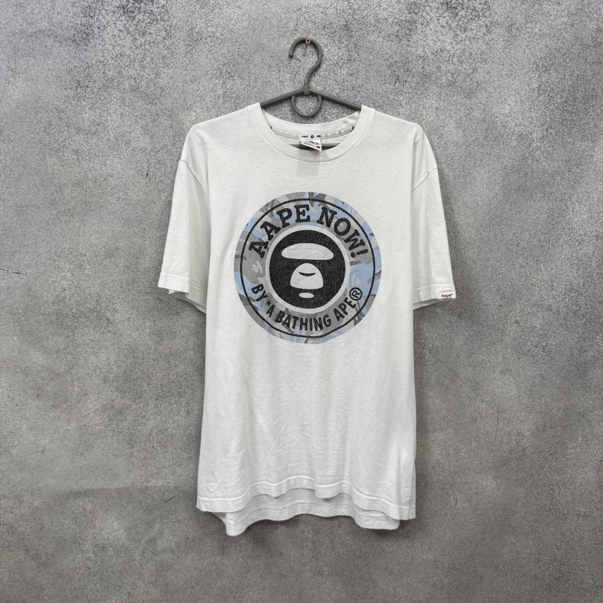 Aape Aape T-shirt Big Logo Bape Tee Size US L / EU 52-54 / 3 - 1 Thumbnail
