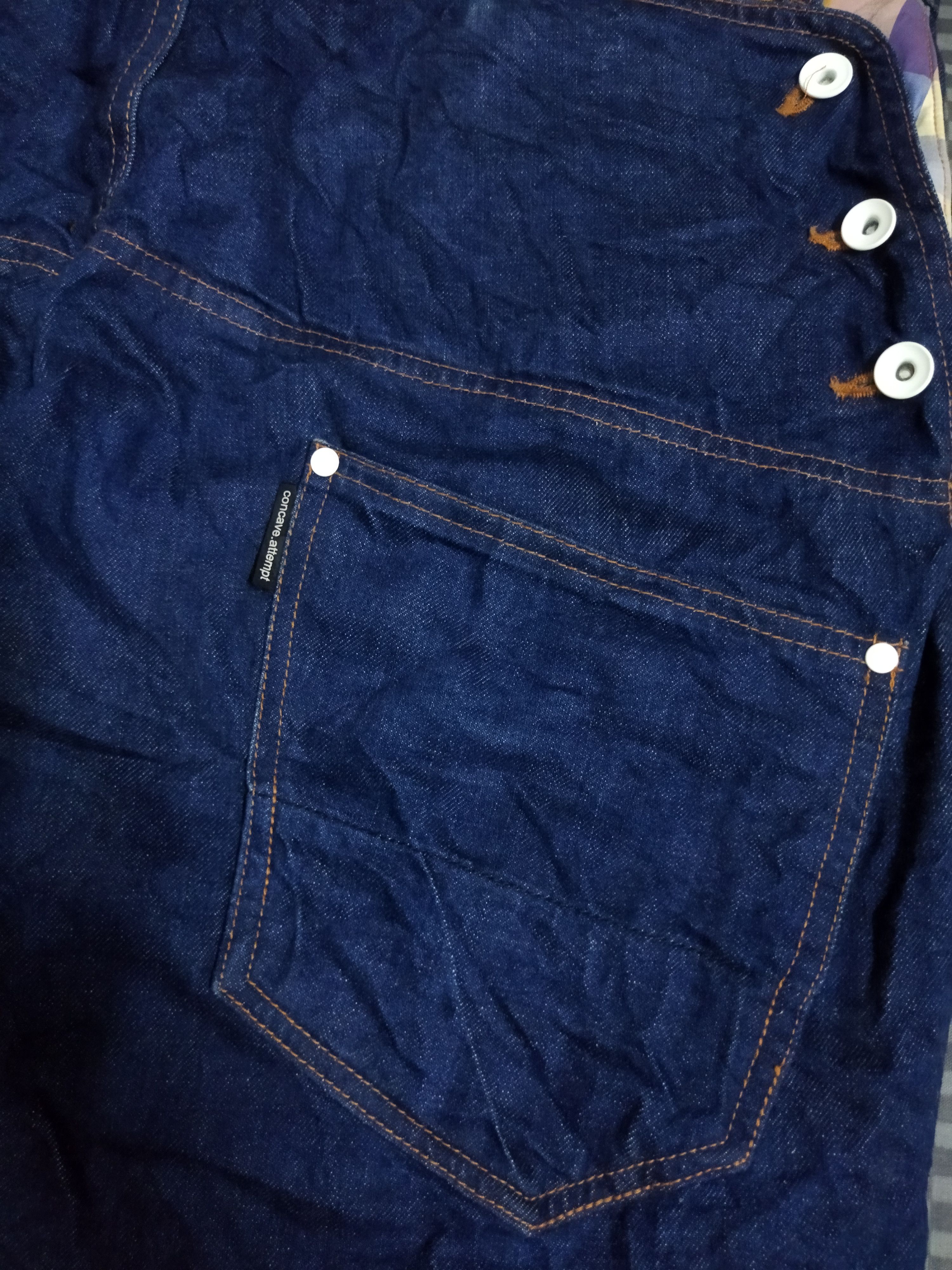 Japanese Brand × Vintage Vintage CNCV Concave Attempt Japanese Denim Jeans Size US 36 / EU 52 - 3 Thumbnail