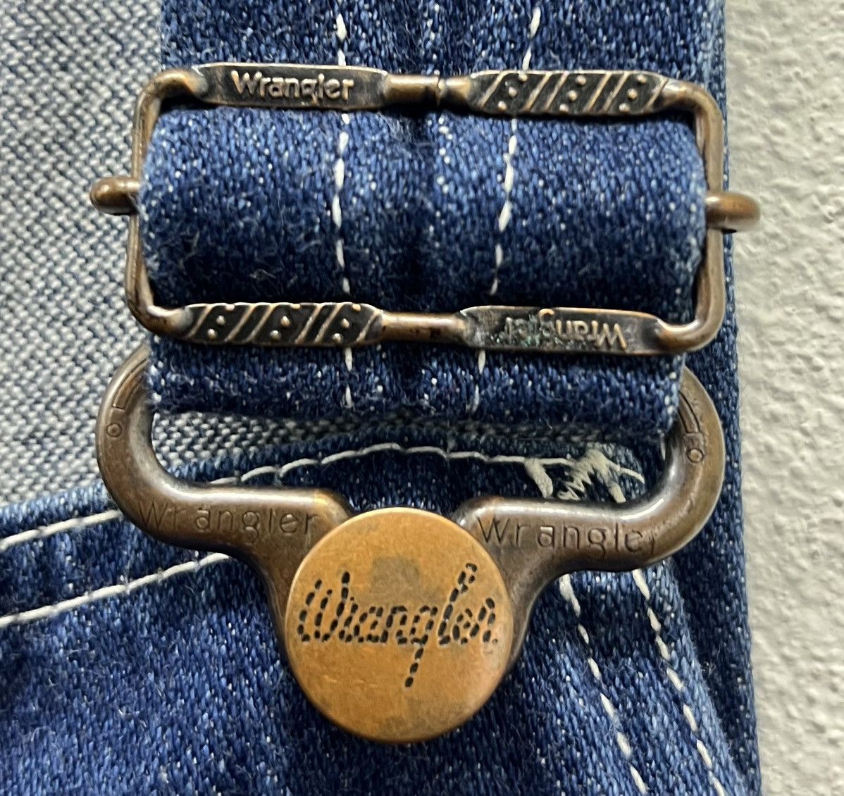 Vintage × Wrangler Vintage Wrangler Japan Denim Overalls Size US 28 / EU 44 - 5 Thumbnail