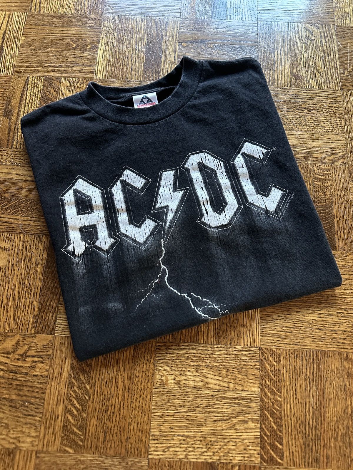 Band Tees × Streetwear × Vintage Vintage Y2K AC/DC Lightning Bolt ...