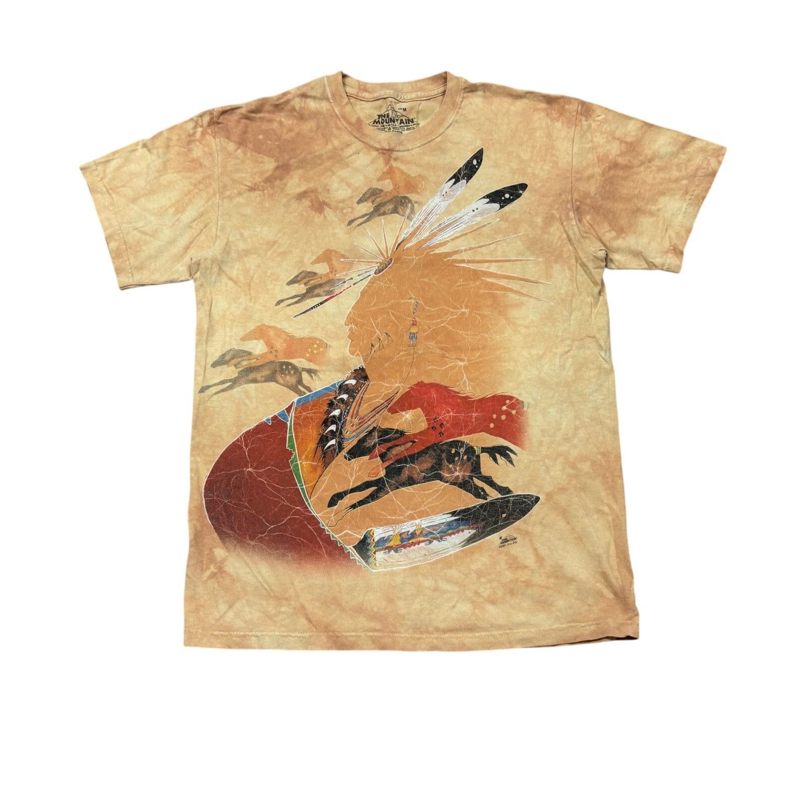 The Mountain Vintage The Mountain Gina Gray 2001 Native AOP Shirt Men's M Size US M / EU 48-50 / 2 - 1 Thumbnail