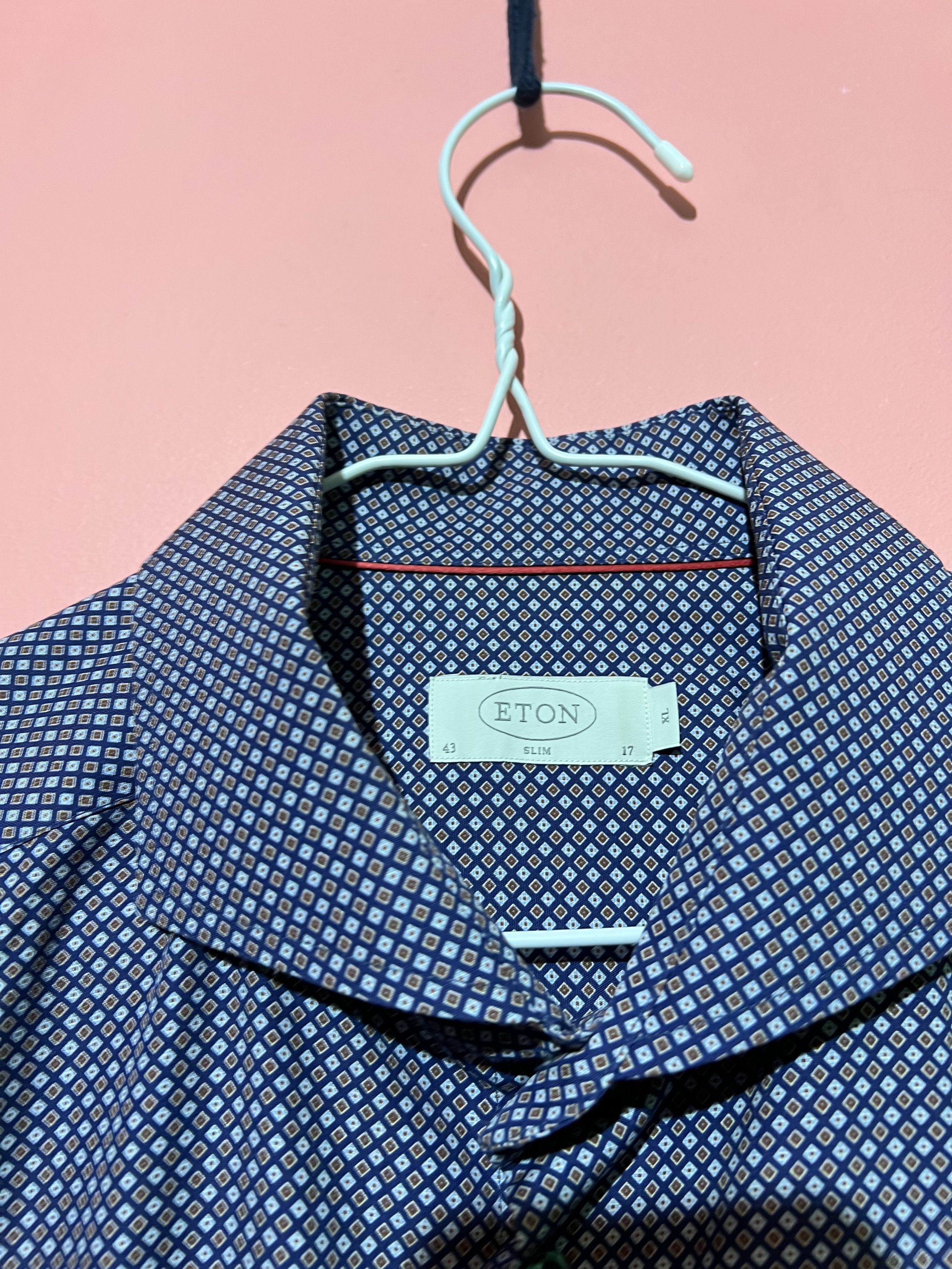 Eton Eton limited shirt slim shirt button ups luxury Size US XL / EU 56 / 4 - 2 Thumbnail