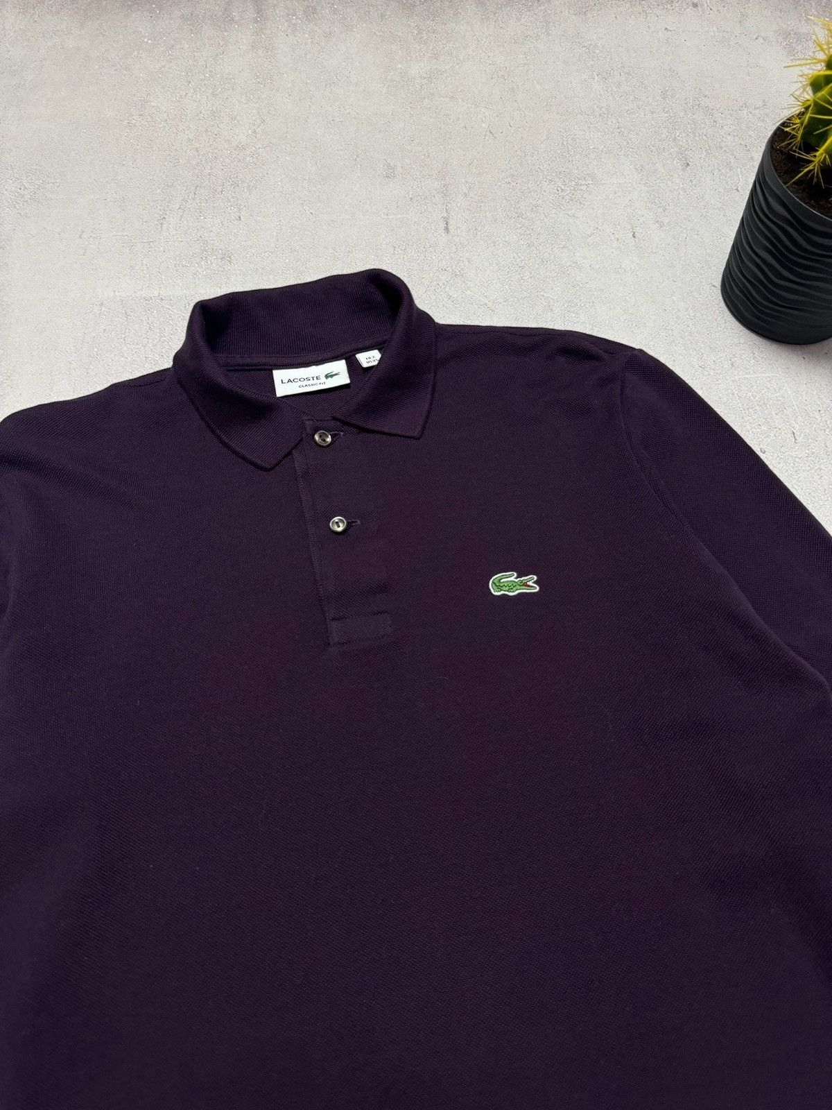 Lacoste × Vintage Lacoste Long Sleeve Polo Rugby Sweatshirt Mini Logo Mens Size US XS / EU 42 / 0 - 3 Thumbnail