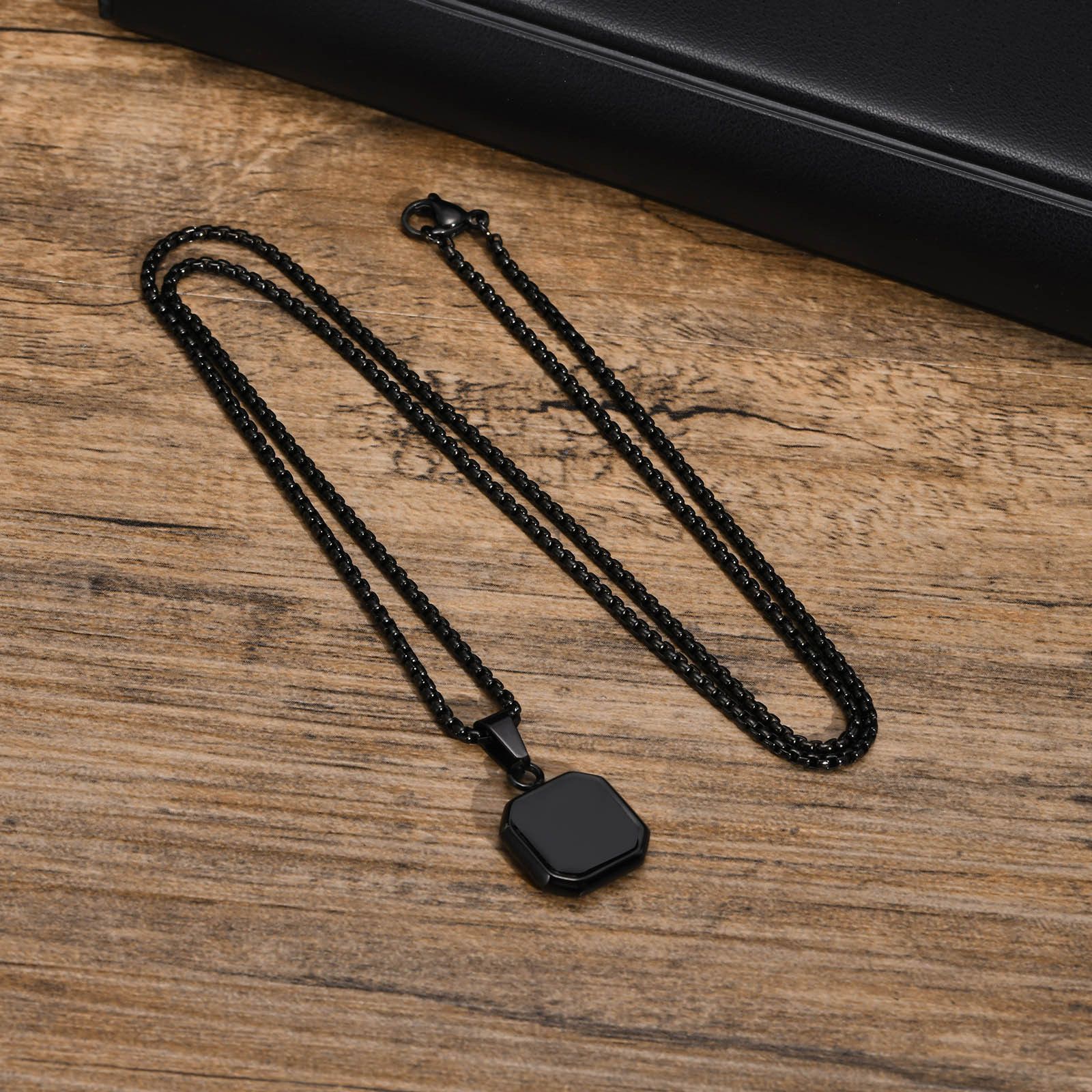 Jewelry 15mm Square Pendant Necklaces Size ONE SIZE - 1 Thumbnail