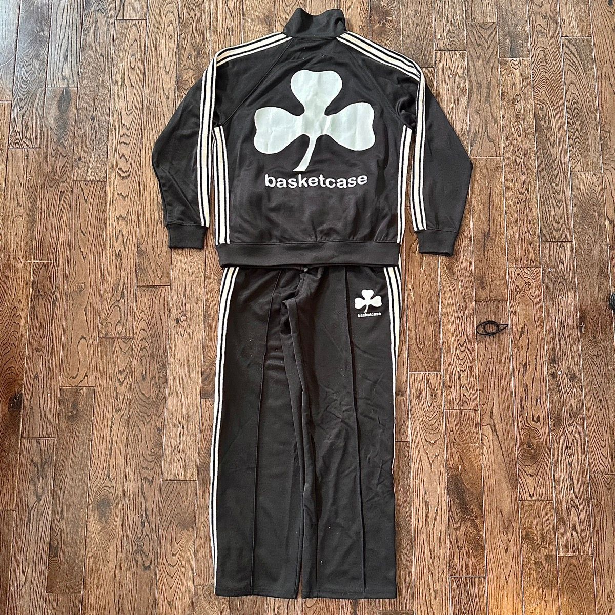 Pre-owned Basketcase Gallery Lucky Tracksuit Basketcase In Black