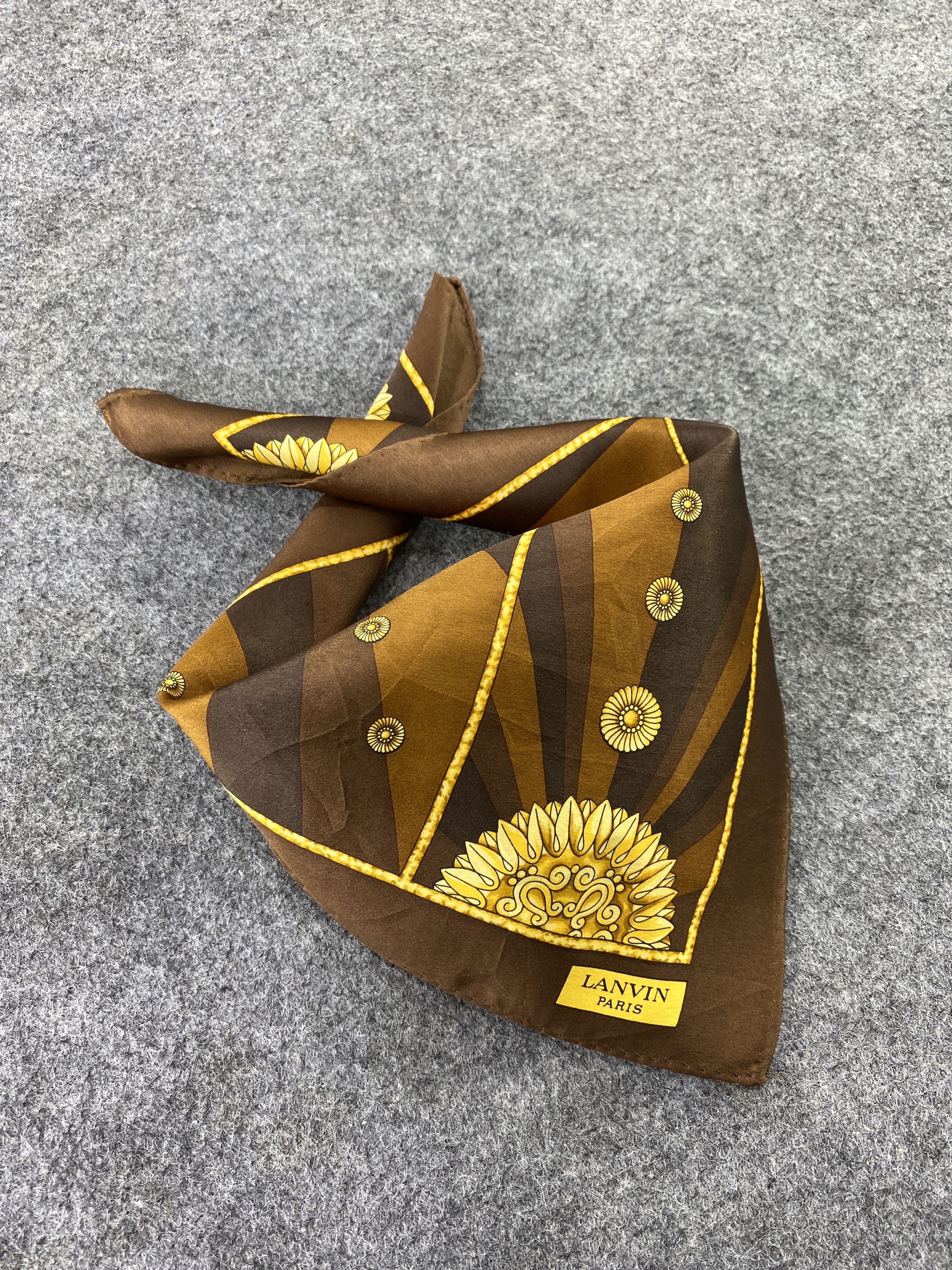 Lanvin Handkerchief / Bandana / Neckerchief / Headscarf-B154
