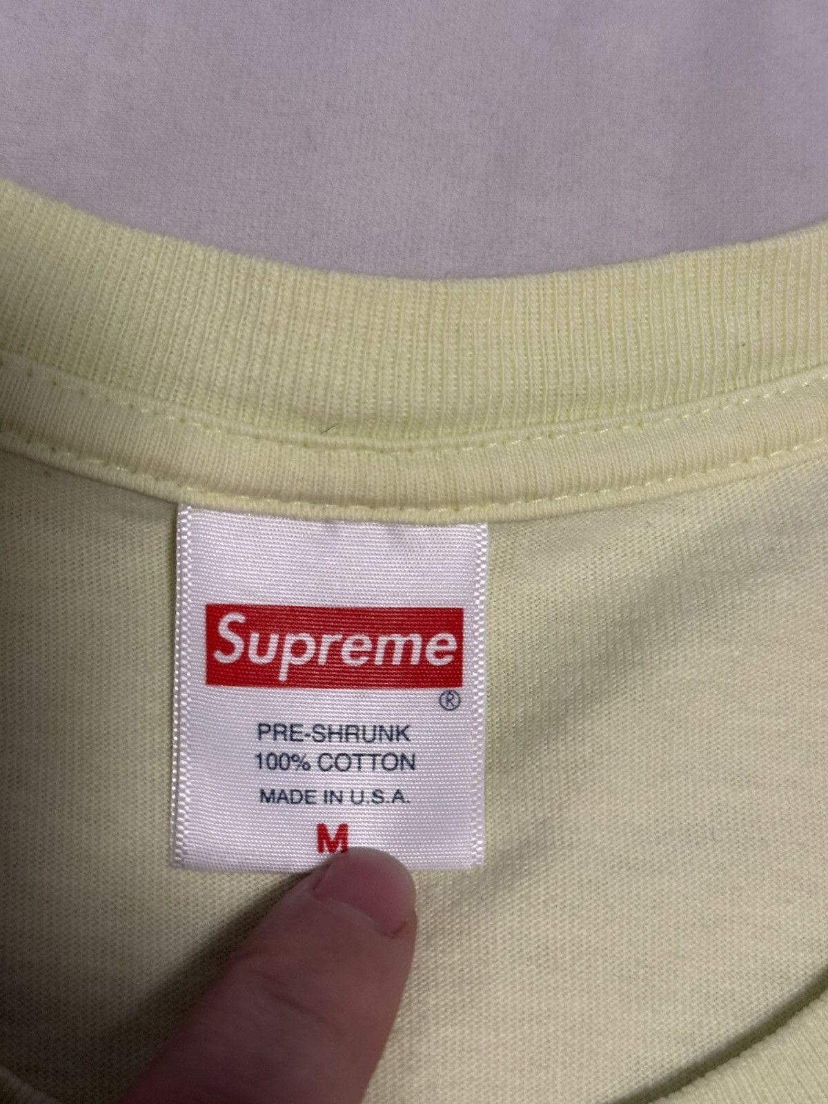 Supreme Supreme paint logo tee T-shirt Size US M / EU 48-50 / 2 - 3 Thumbnail
