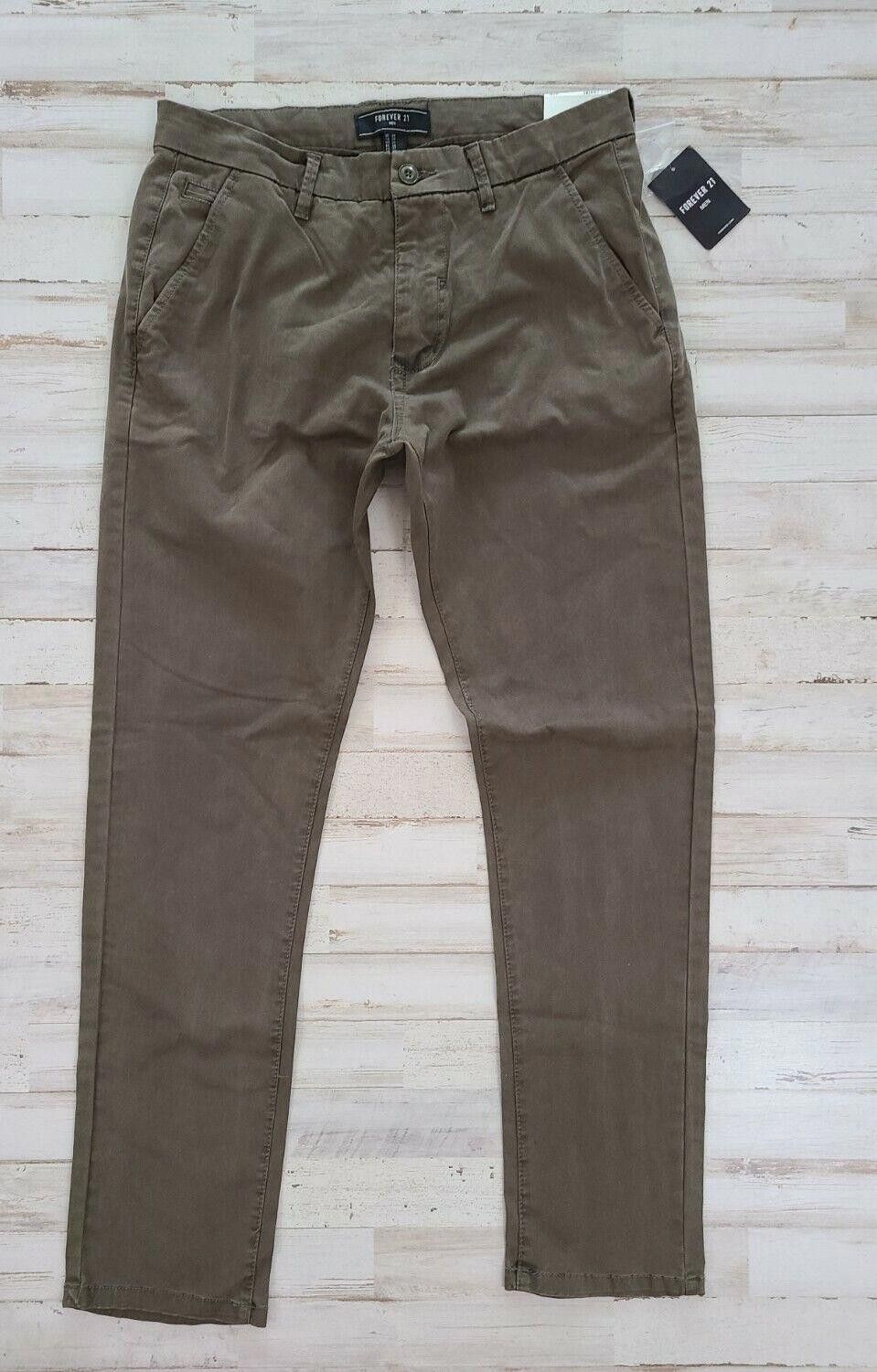 Forever 21 Forever 21 Men Pants 29 Green NWT chino Size US 29 - 1 Thumbnail