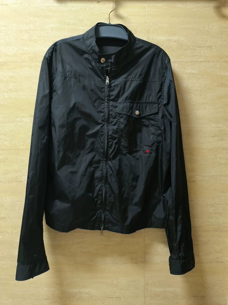 Gucci Gucci Black Windproof Nylon Jacket - dmc Size US L / EU 52-54 / 3 - 1 Thumbnail