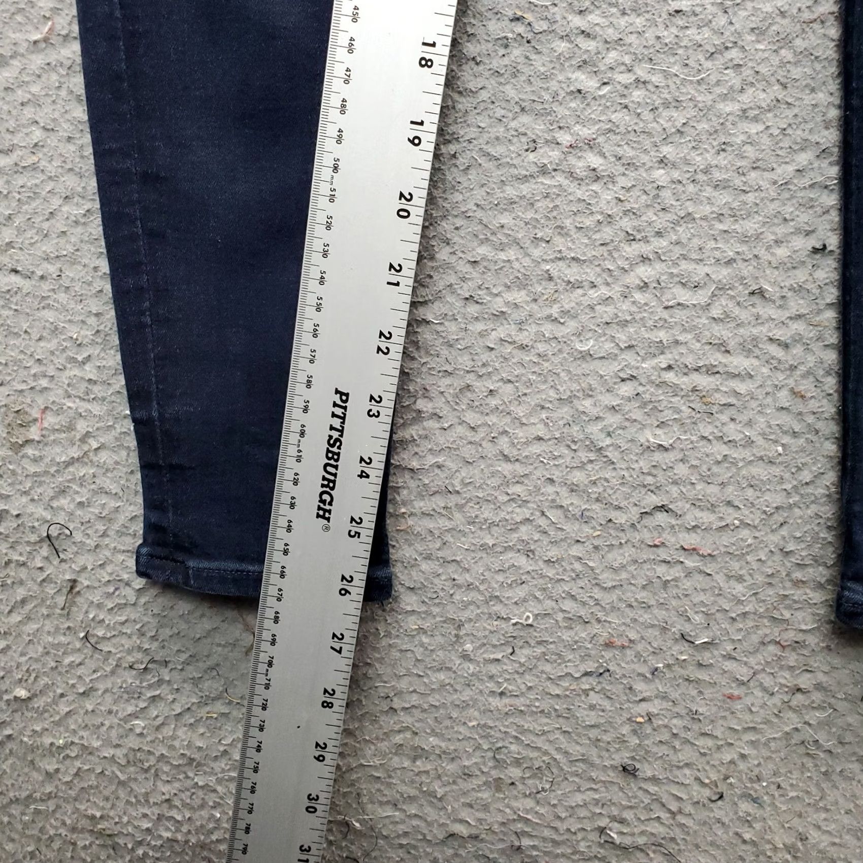 Express Express Jeans Womens 2S Blue Denim High-Rise Skinny Leg 2 Stretch 5-Pocket Regular Size 2 Size 26" / US 2 / IT 38 - 4 Thumbnail