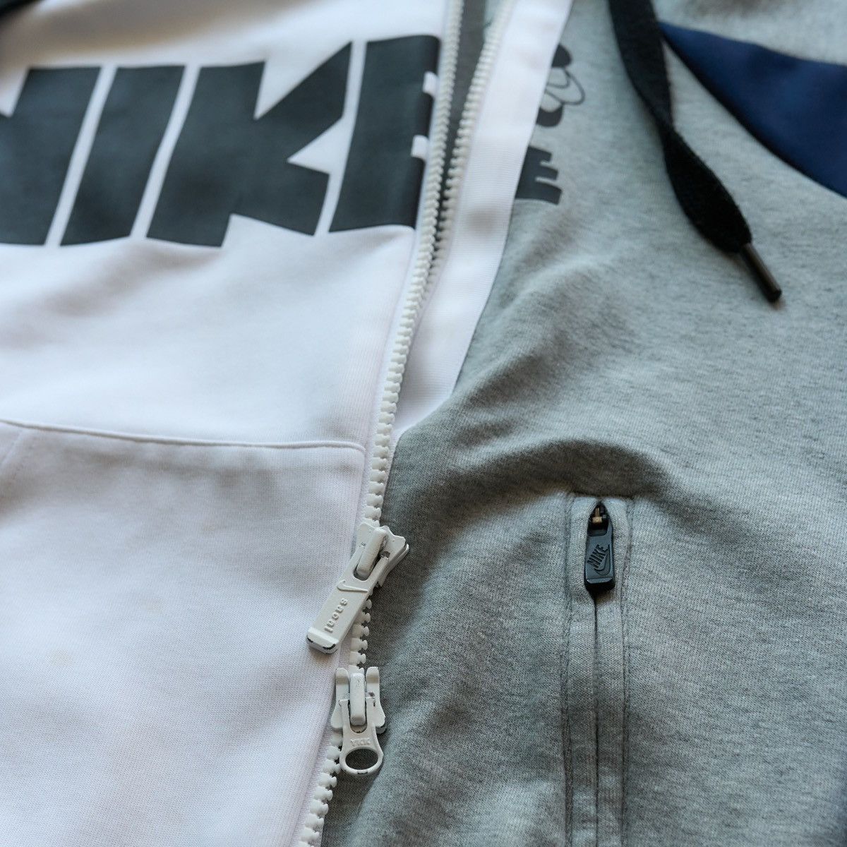 Nike × Sacai Sacai x Nike FW19 Double Zip Hoodie Jacket Size L / US 10 / IT 46 - 6 Thumbnail