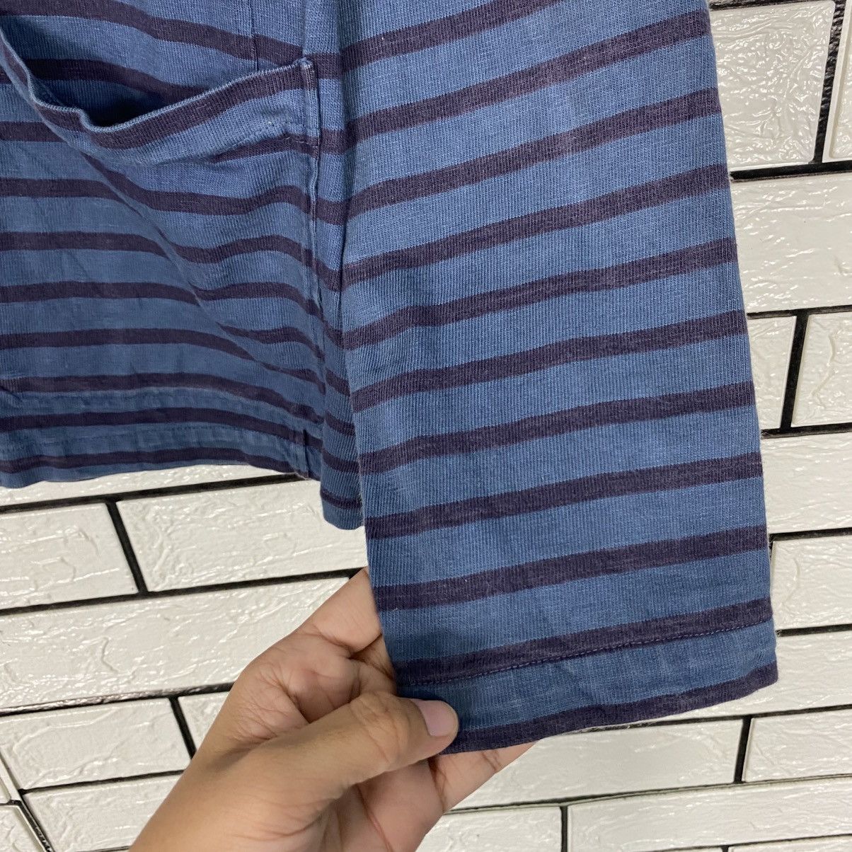 Issey Miyake 📌Hickory Striped Design Jacket Fabrique Button Size US XXS / EU 40 - 16 Thumbnail