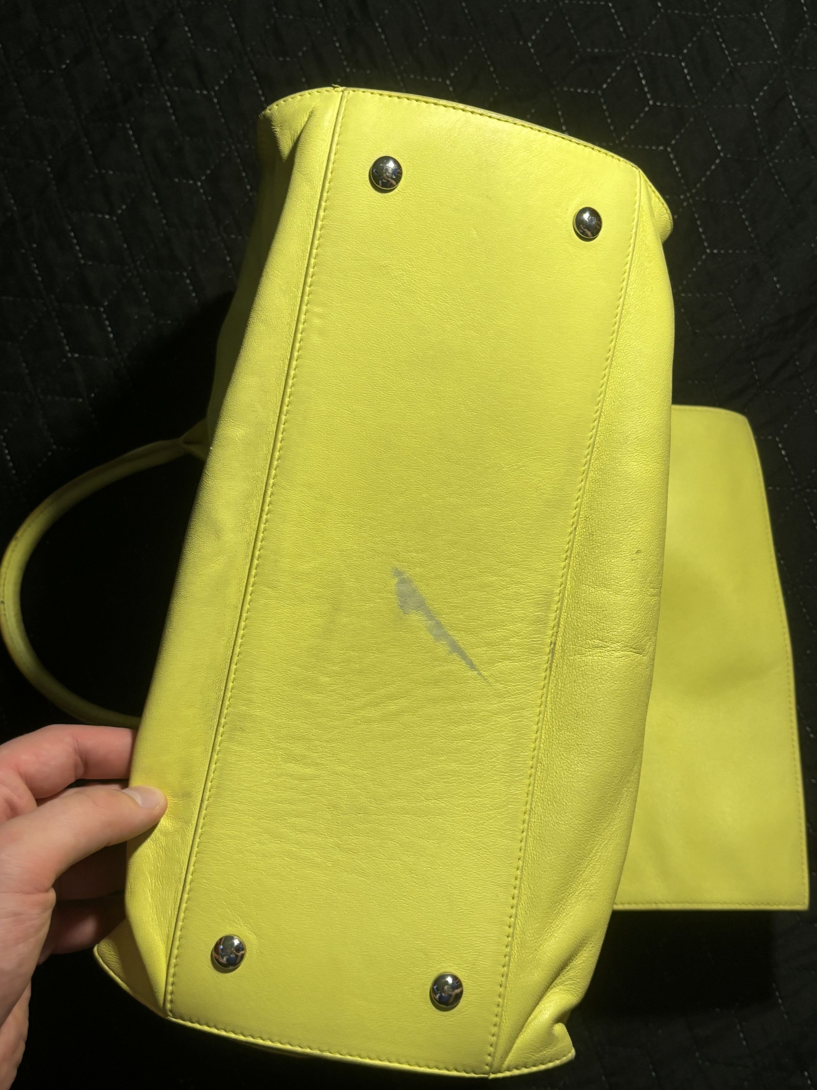 Versace Versace yellow big handle bag Size ONE SIZE - 7 Thumbnail