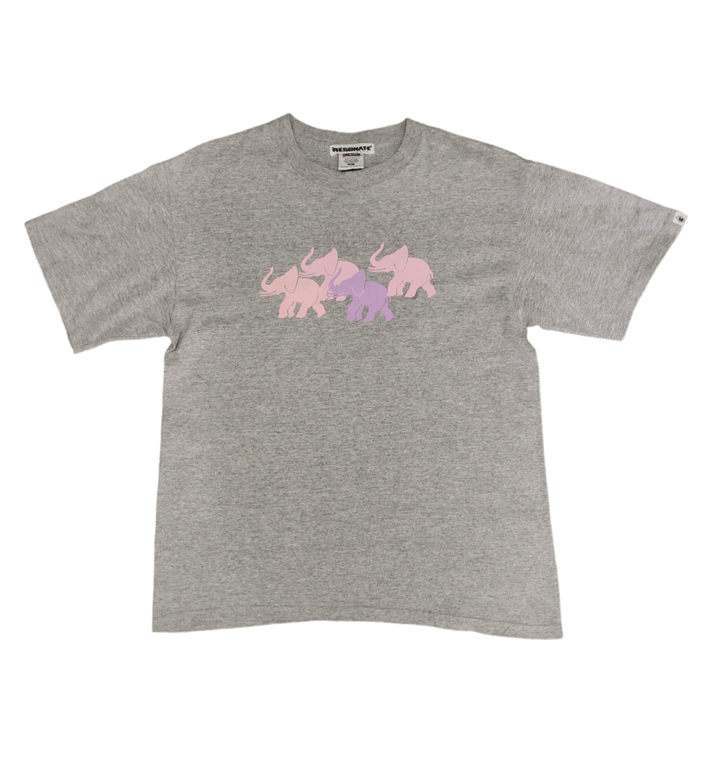 1990s Resonate x Goodenough Four Elephant Printed T-Shirt