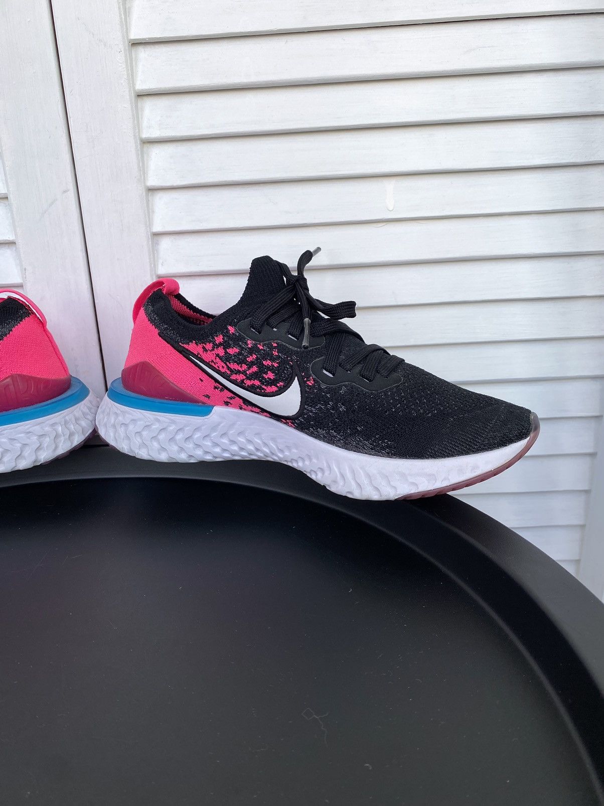 Nike Nike Kid Epic React Flyknit 2 Running Shoes Youth 5 Size US 5 / IT 35 - 13 Thumbnail