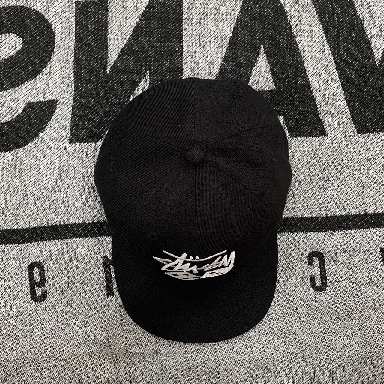 Stussy STUSSY DICE CAP HAT • BLACK Size ONE SIZE - 2 Thumbnail