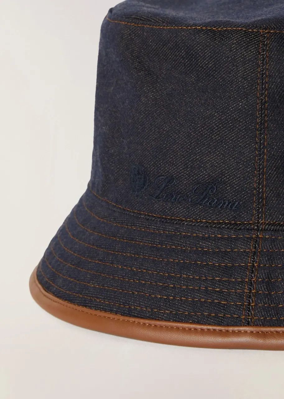 Loro Piana o1srvl11e0924 Size: L / FAM8683 Bucket Hat in Brown Size ONE SIZE - 3 Thumbnail