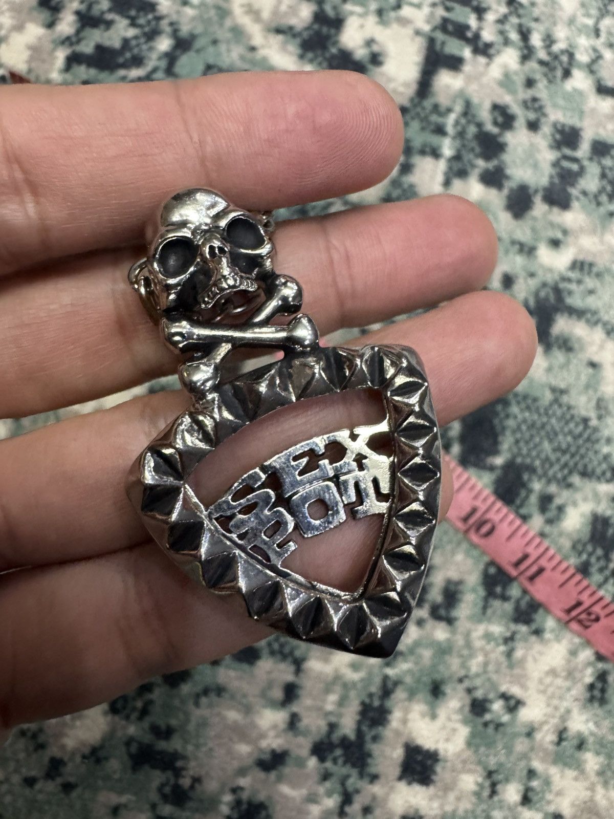 Japanese Brand SEX POT REVENGE SKULL MOTIVE NECKLACE Size ONE SIZE - 2 Thumbnail