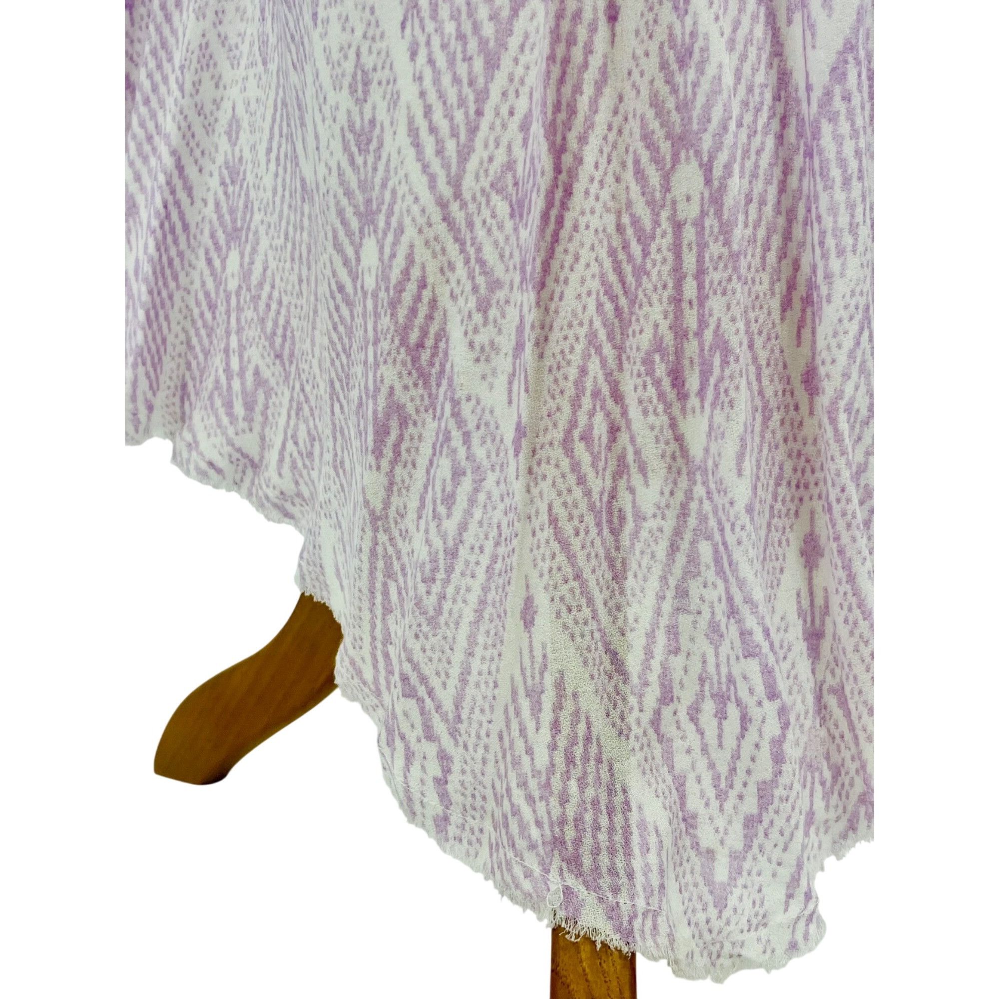 Free People Free People Lilac Flowy Asymmetrical Midi Slip Dress | Balle Size S / US 4 / IT 40 - 11 Thumbnail